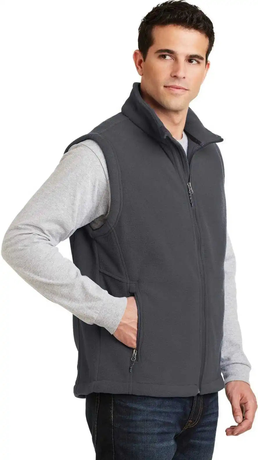 Port Authority F219 Value Fleece Vest - Iron Gray