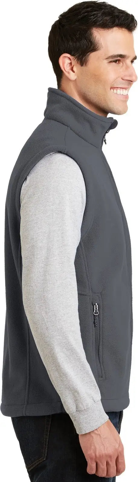 Port Authority F219 Value Fleece Vest - Iron Gray