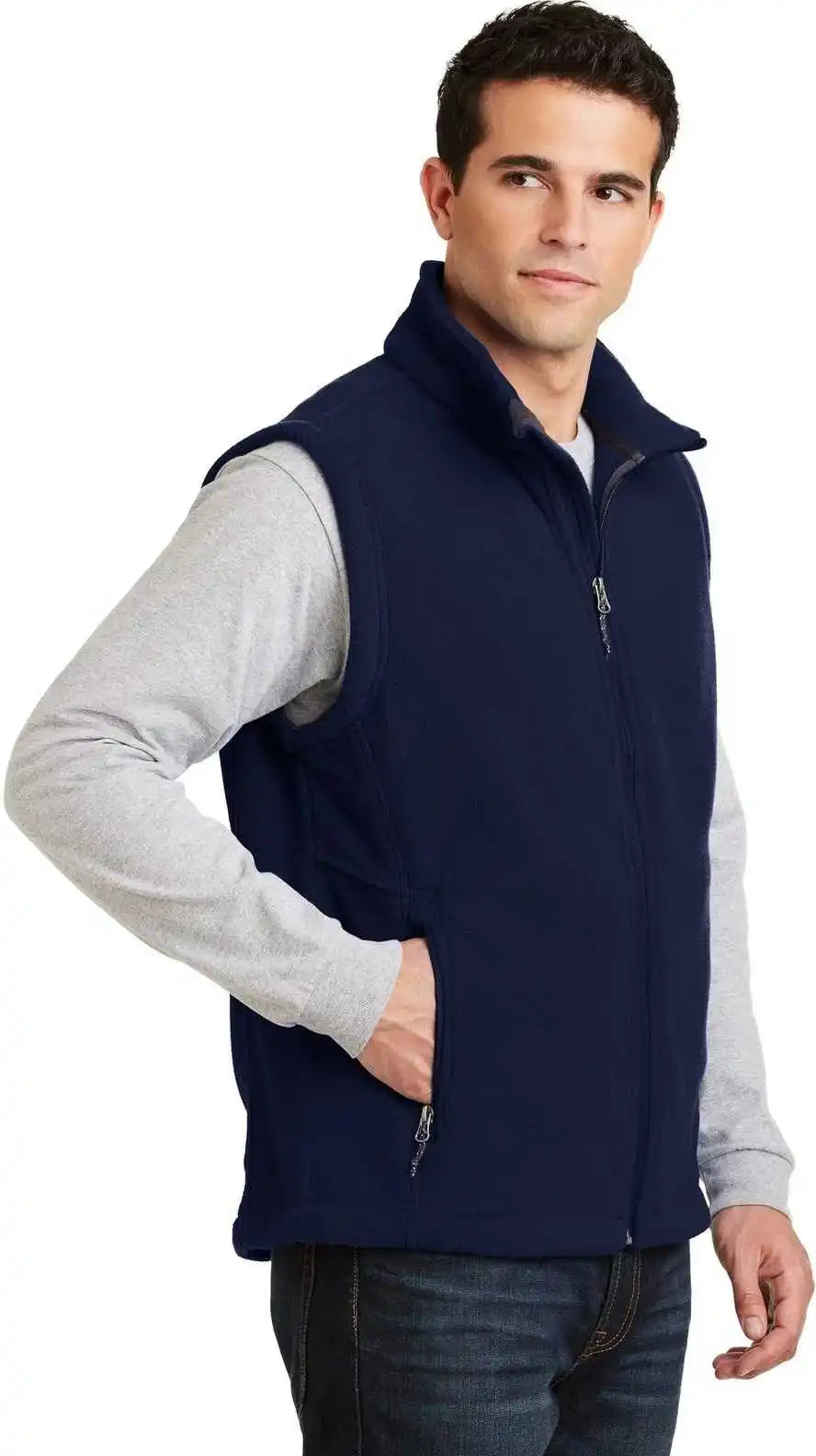 Port Authority F219 Value Fleece Vest - True Navy