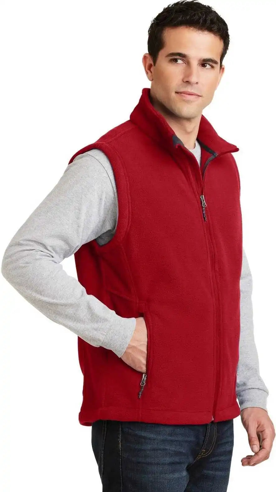 Port Authority F219 Value Fleece Vest True Red