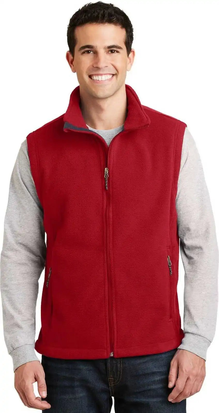 Port Authority F219 Value Fleece Vest True Red