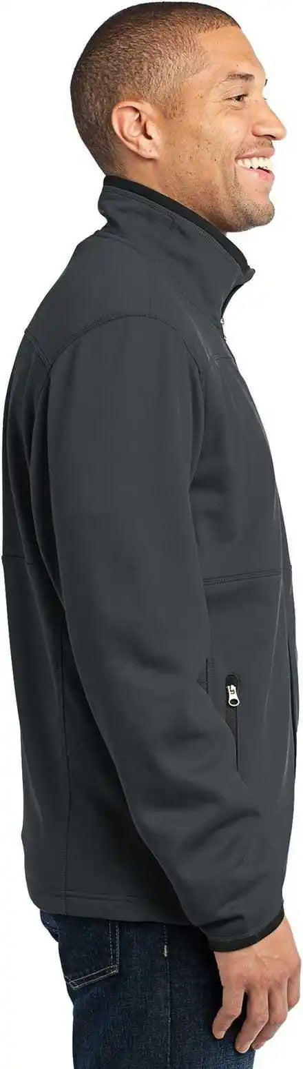 Port Authority F222 Pique Fleece Jacket - Graphite