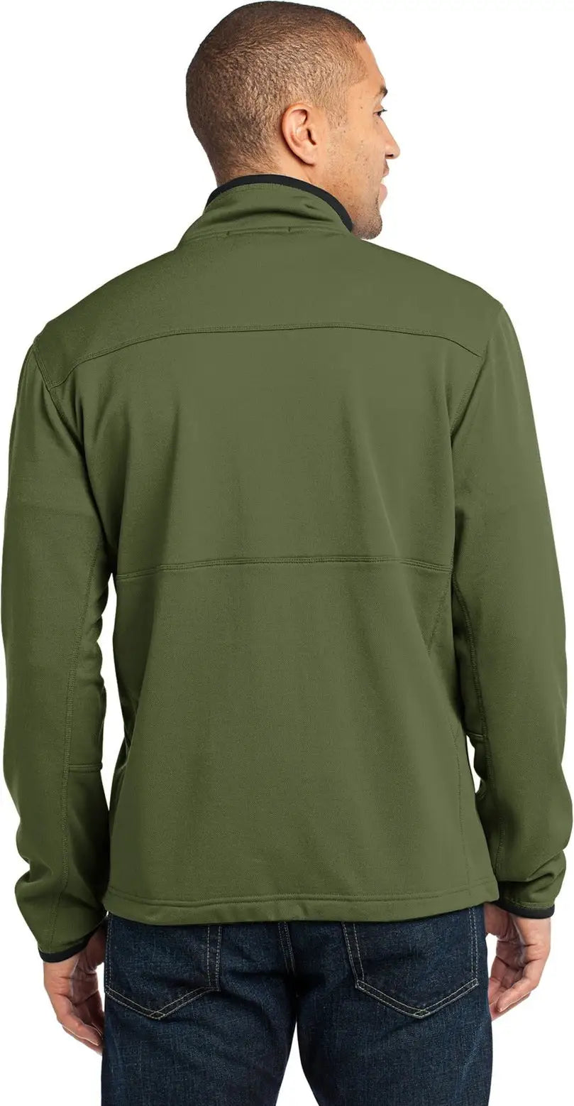 Port Authority F222 Pique Fleece Jacket - Sherwood Green - Adult Xs
