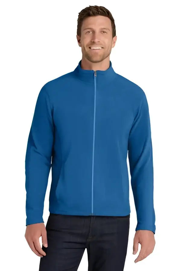 Port Authority F223 Microfleece Jacket - Pearl Gray - Adult Xs