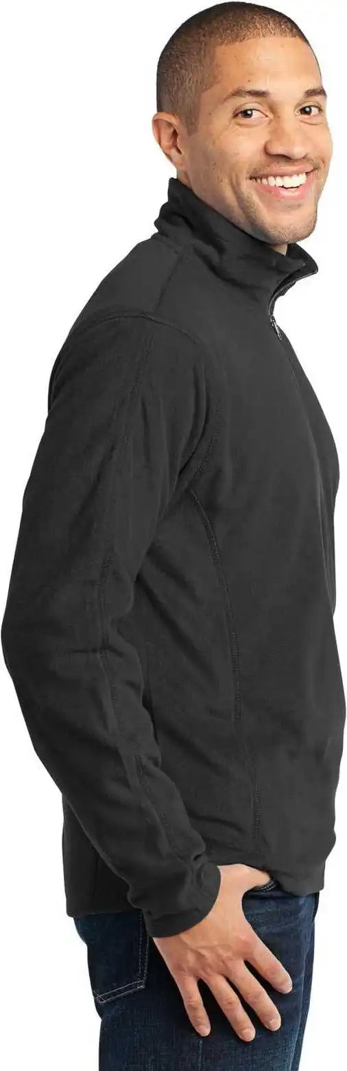 Port Authority F224 Microfleece 1/2 Zip Pullover Black