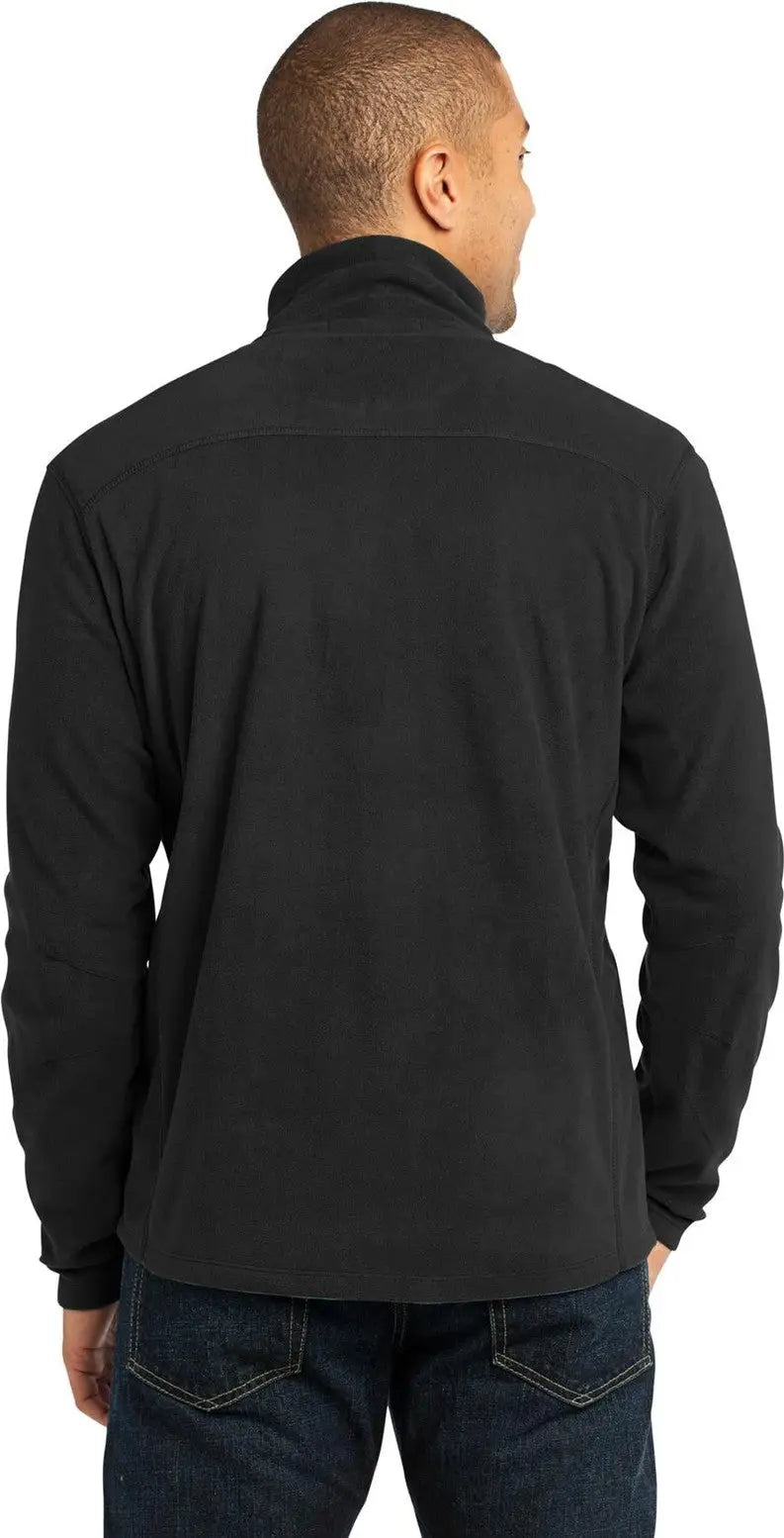 Port Authority F224 Microfleece 1/2-zip Pullover - Black