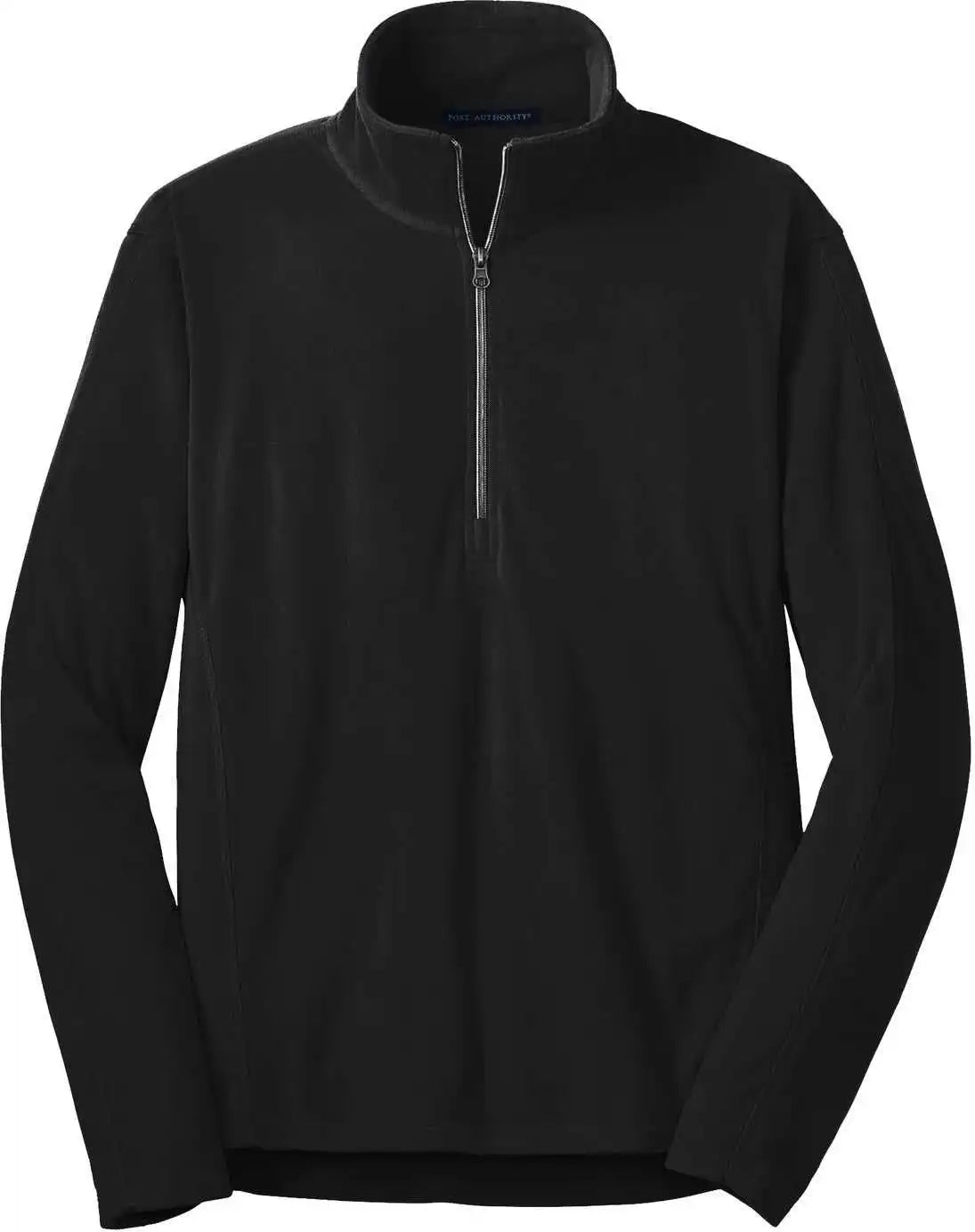 Port Authority F224 Microfleece 1/2 Zip Pullover Black