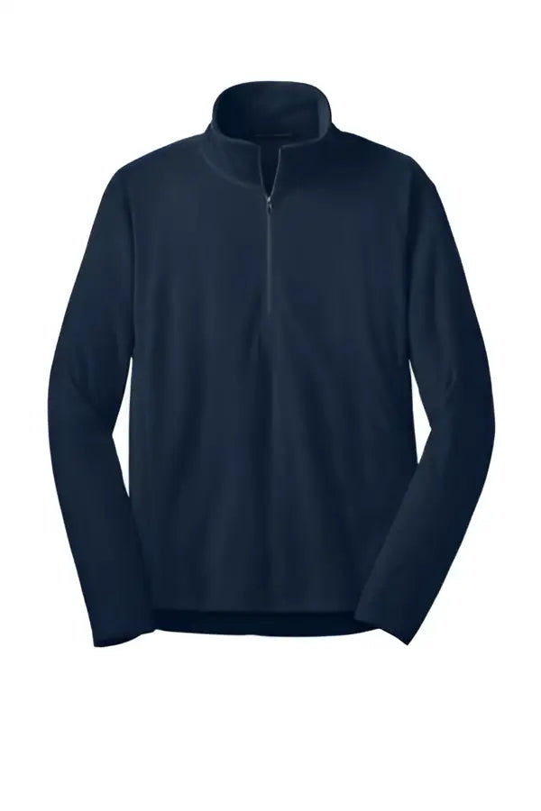 Port Authority F224 Microfleece 1/2-zip Pullover - True Navy - Adult Xs