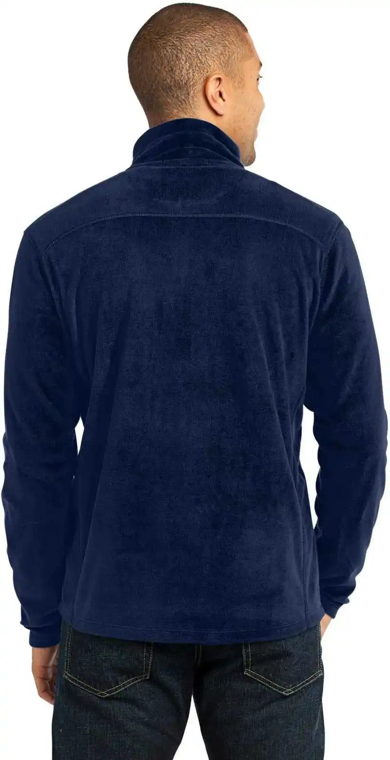 Port Authority F224 Microfleece 1/2-zip Pullover - True Navy