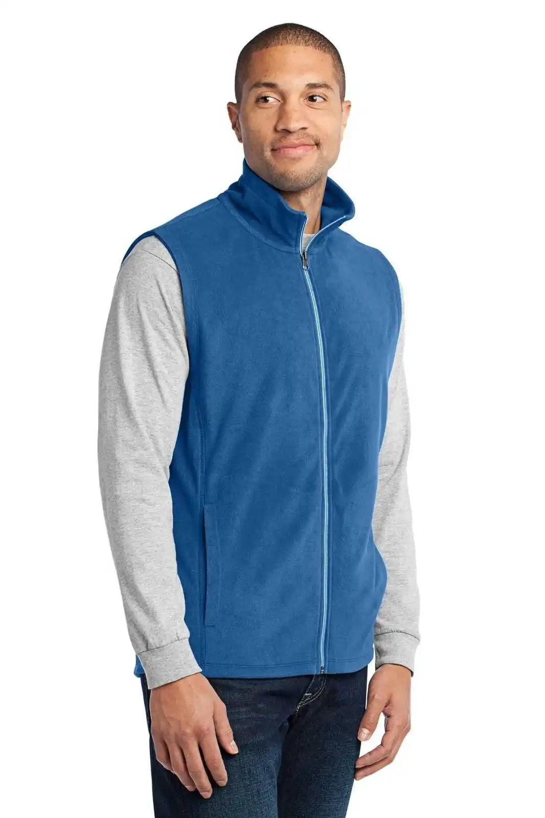 Port Authority F226 Microfleece Vest - Light Royal
