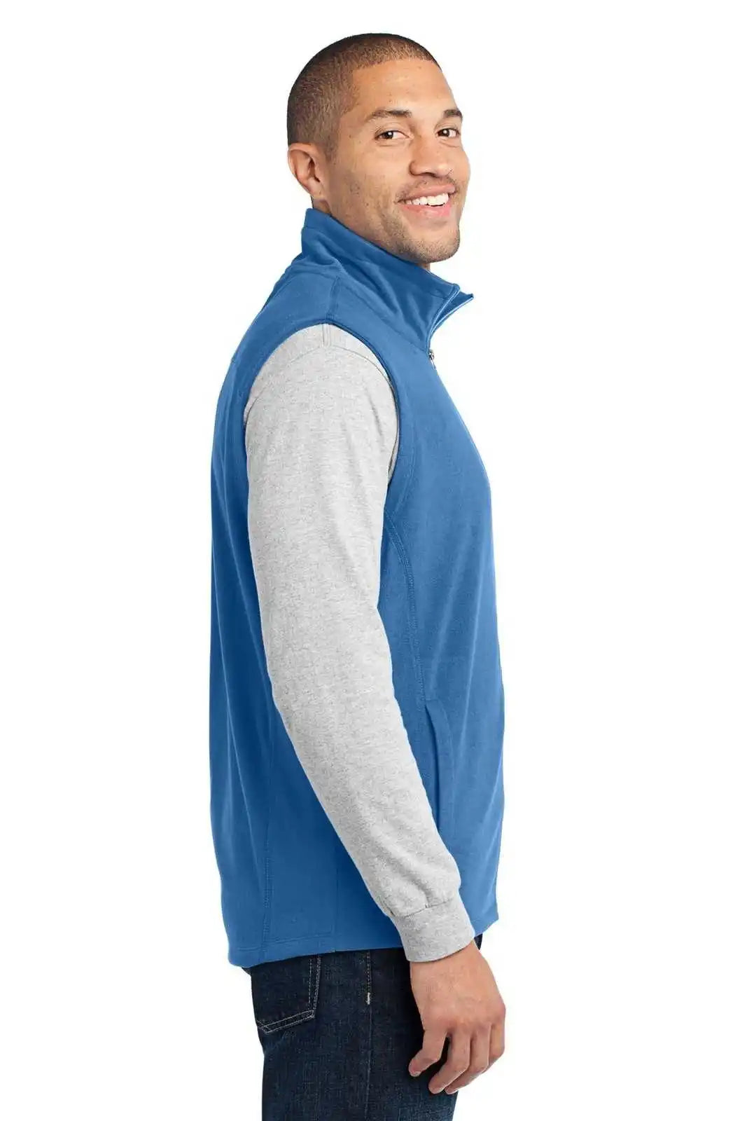 Port Authority F226 Microfleece Vest - Light Royal