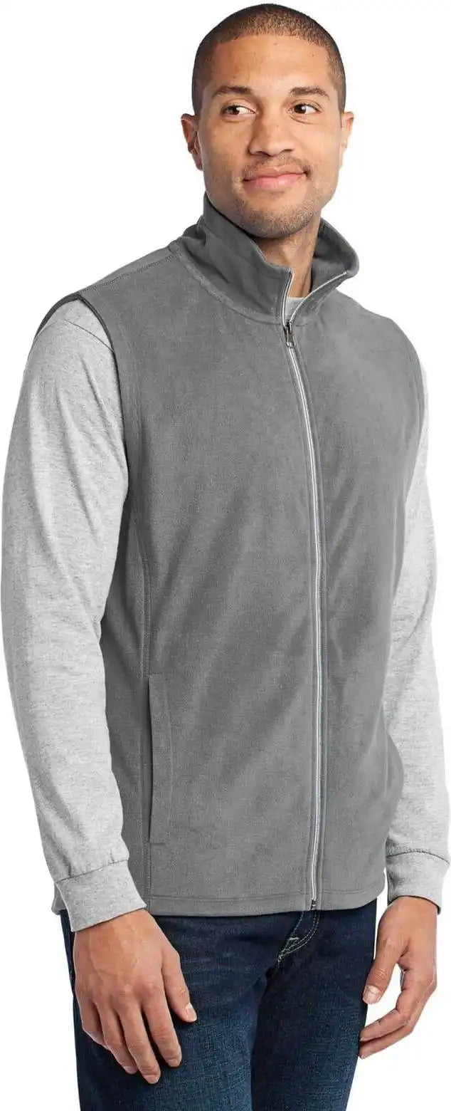 Port Authority F226 Microfleece Vest - Pearl Gray