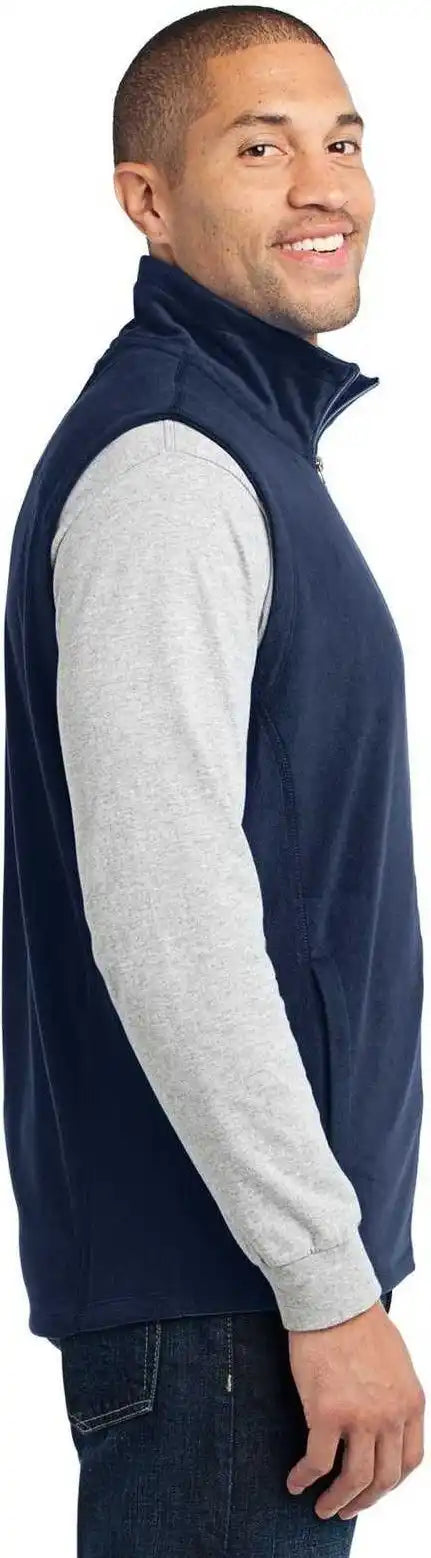 Port Authority F226 Microfleece Vest True Navy