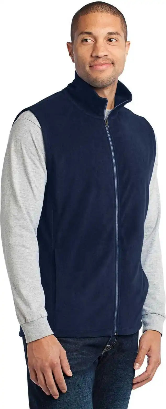 Port Authority F226 Microfleece Vest True Navy