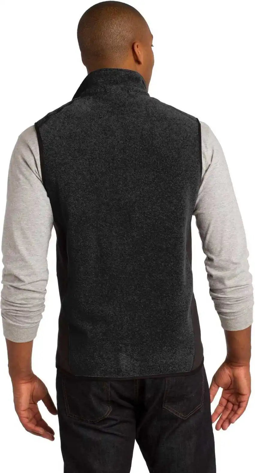 Port Authority F228 R-tek Pro Fleece Full-zip Vest - Black