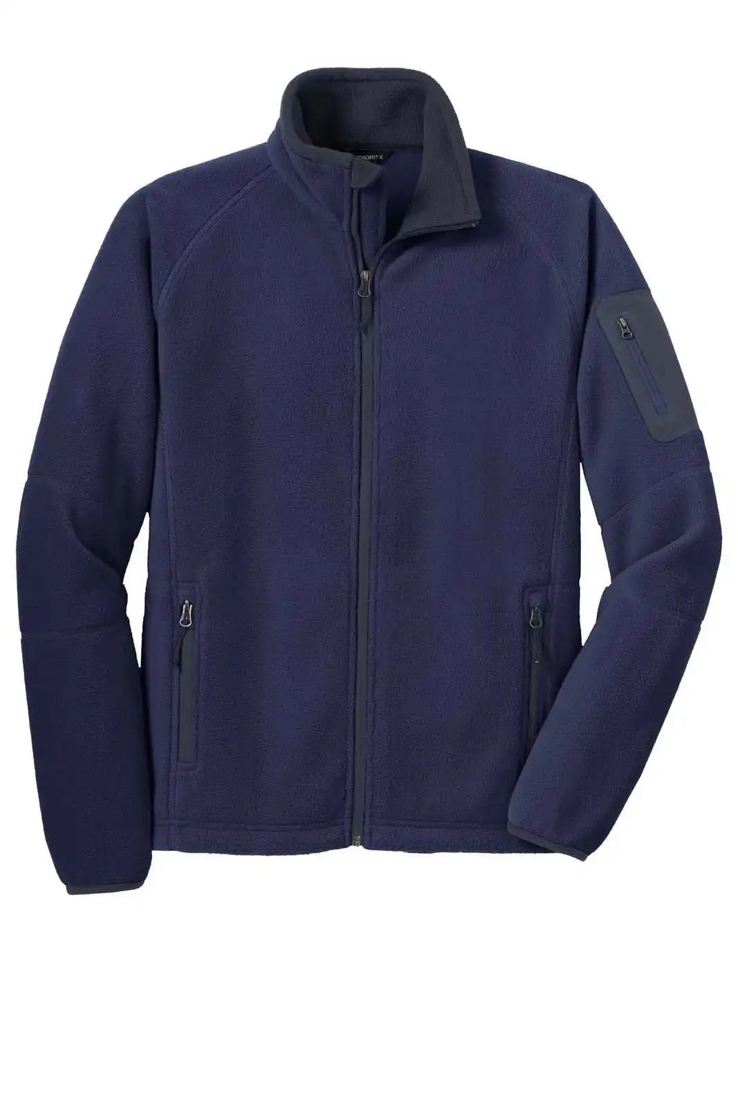 Port Authority F229 Enhanced Value Fleece Full-zip Jacket - Navy Battleship Gray