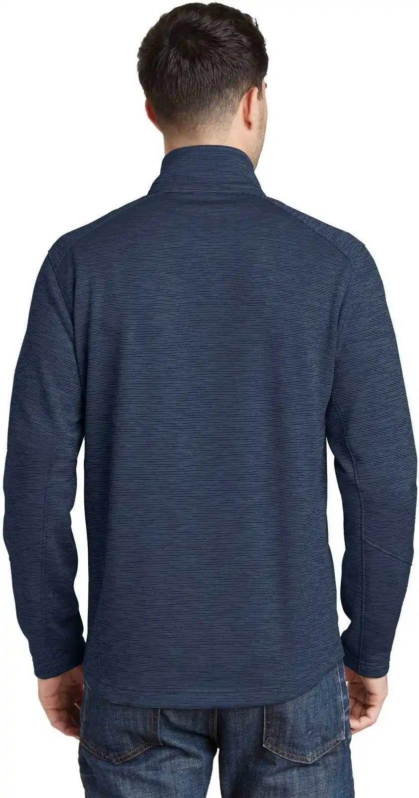 Port Authority F231 Digi Stripe Fleece Jacket Navy