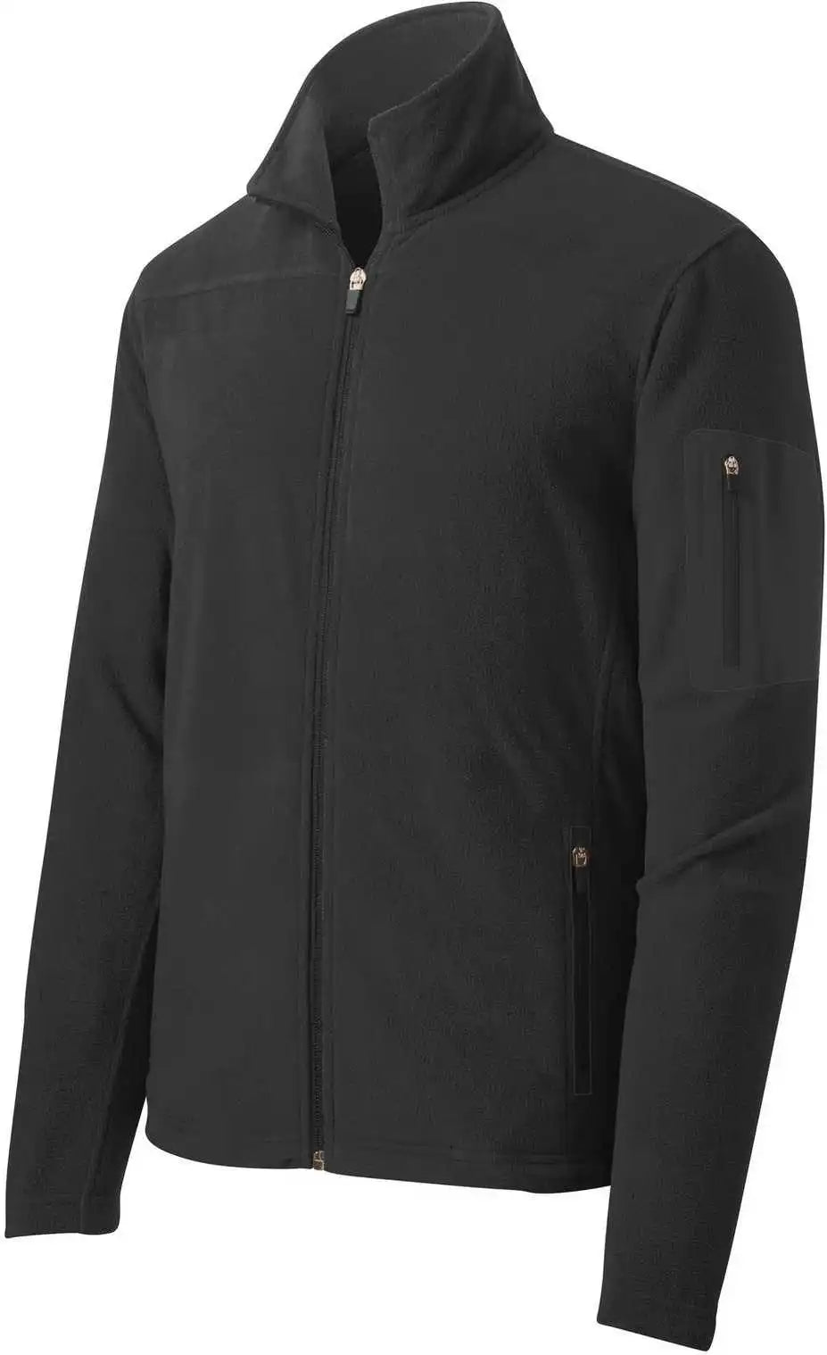 Port Authority F233 Summit Fleece Full Zip Jacket Black