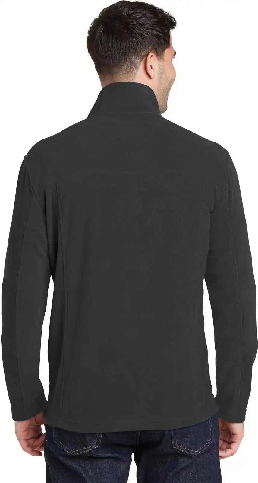 Port Authority F233 Summit Fleece Full Zip Jacket Black