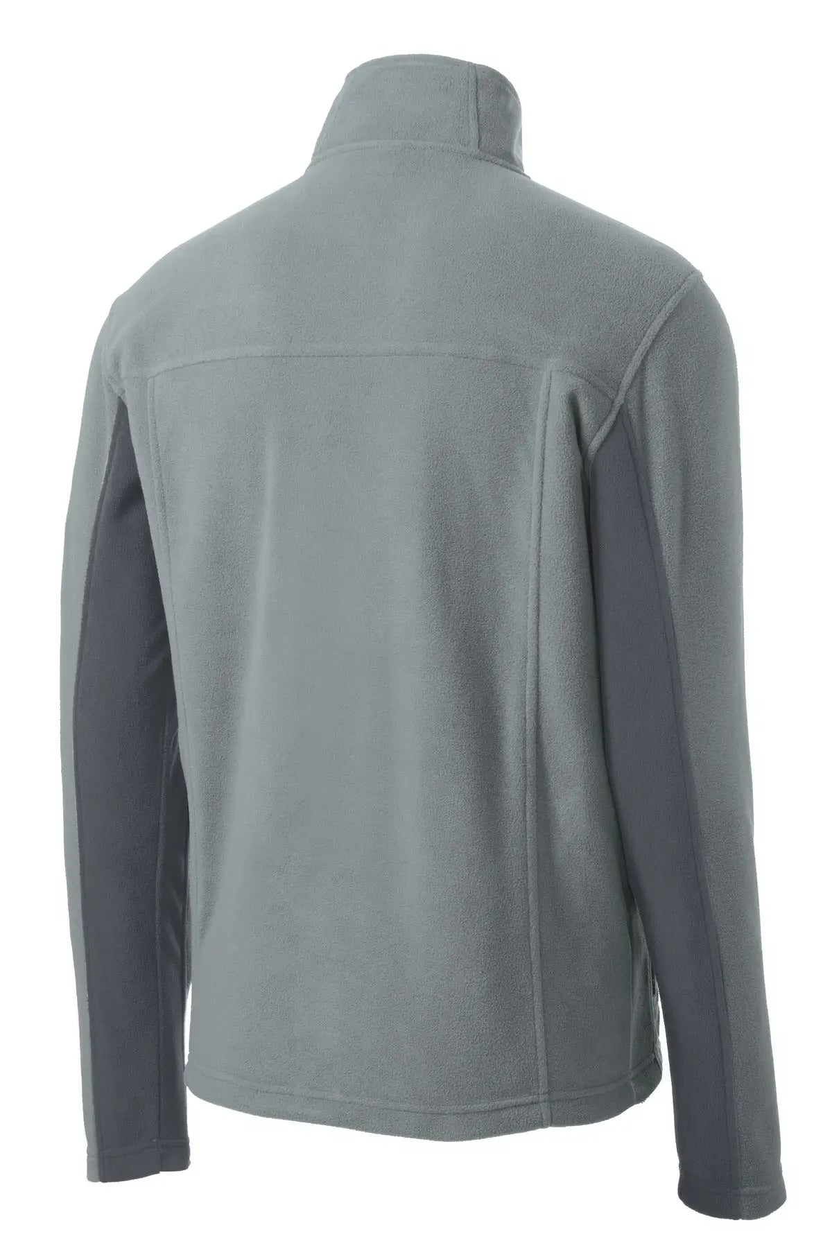 Port Authority F233 Summit Fleece Full-zip Jacket - Frost Gray Magnet
