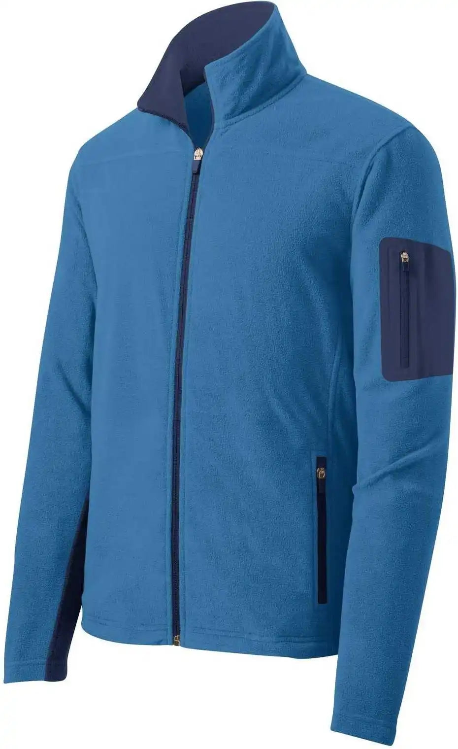 Port Authority F233 Summit Fleece Full-zip Jacket - Regal Blue Dress Navy