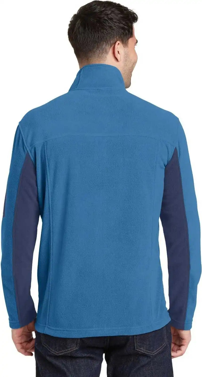 Port Authority F233 Summit Fleece Full-zip Jacket - Regal Blue Dress Navy