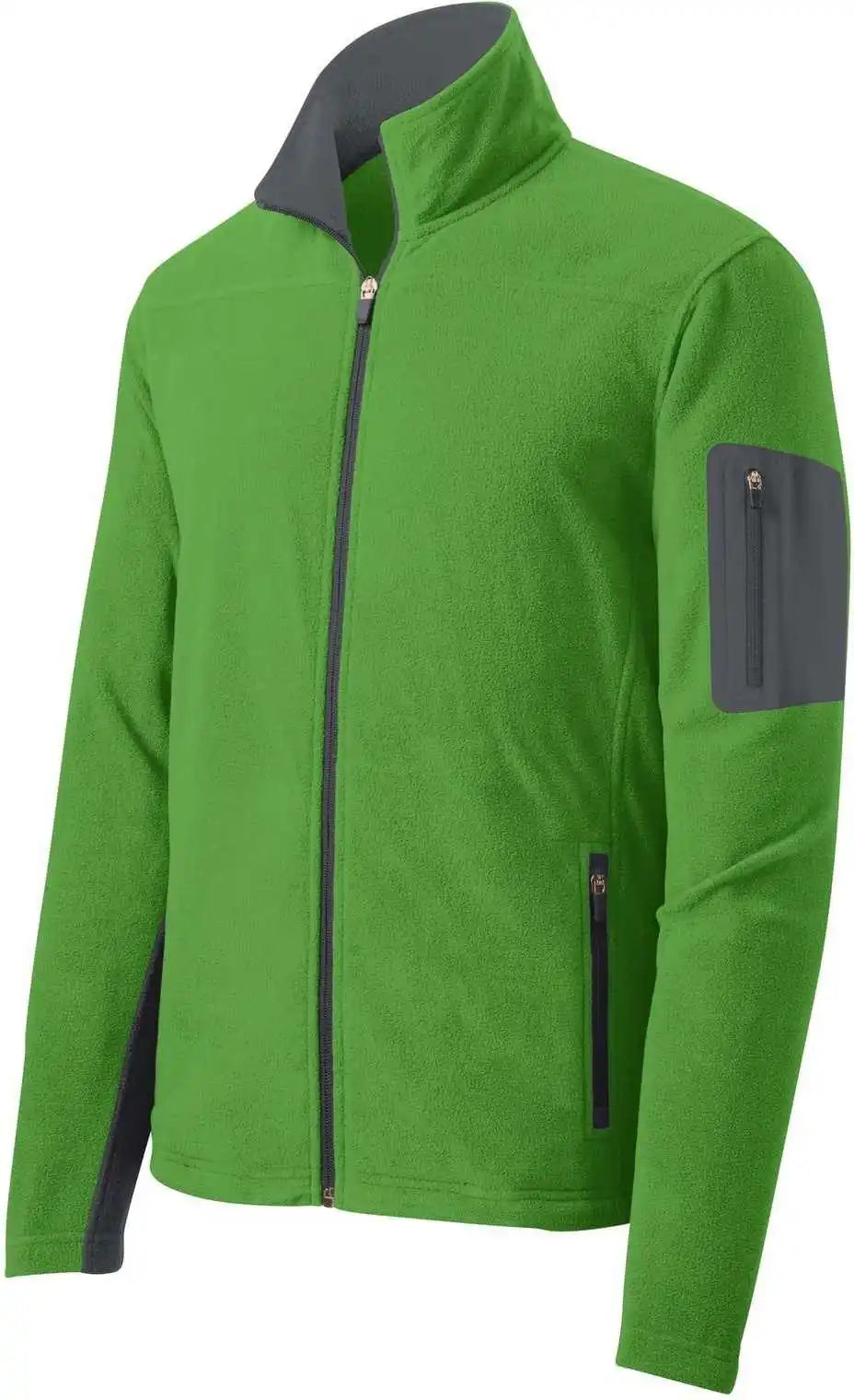 Port Authority F233 Summit Fleece Full Zip Jacket Vine Green Magnet