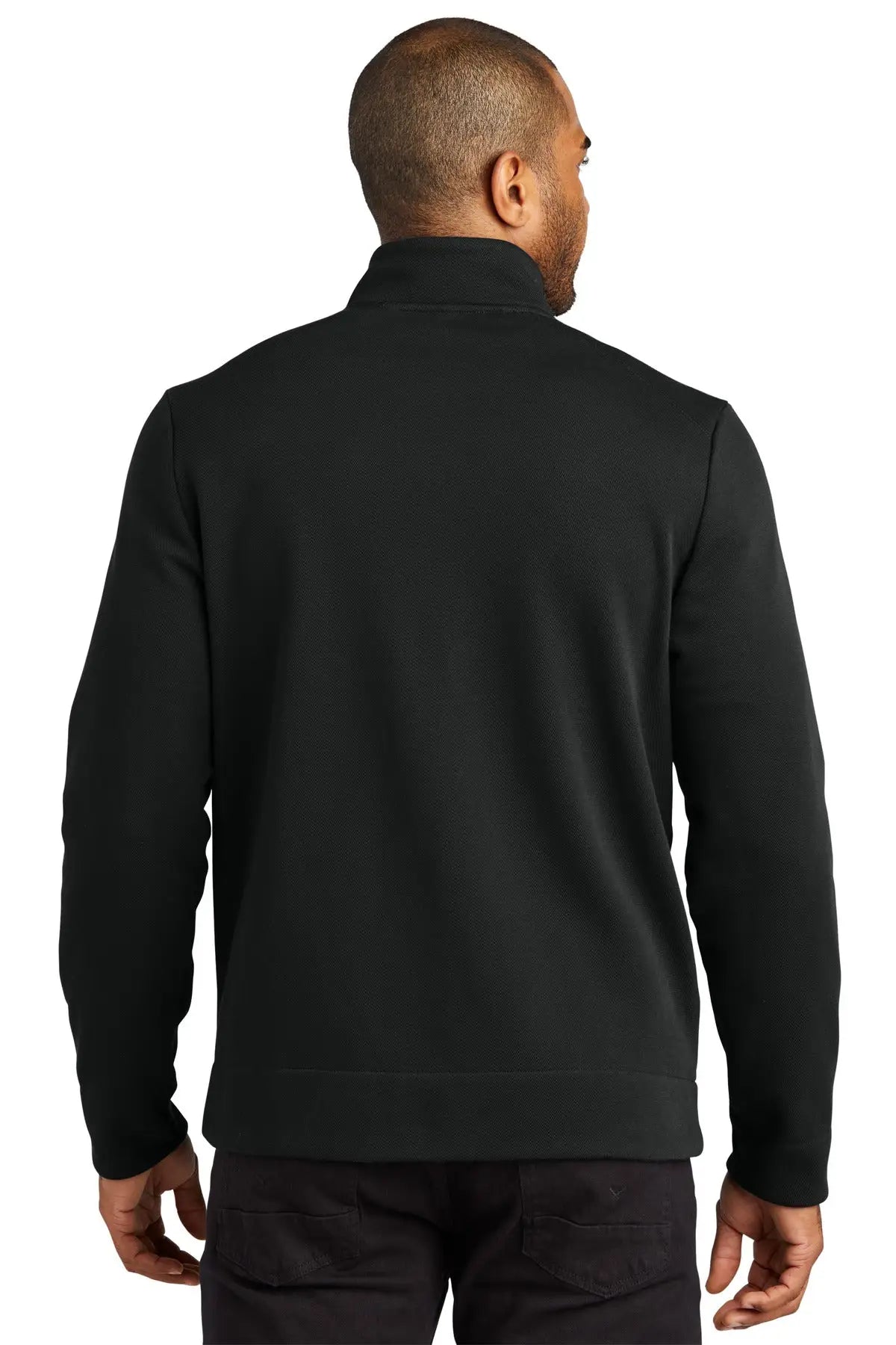 Port Authority F422 Network Fleece Jacket - Deep Black