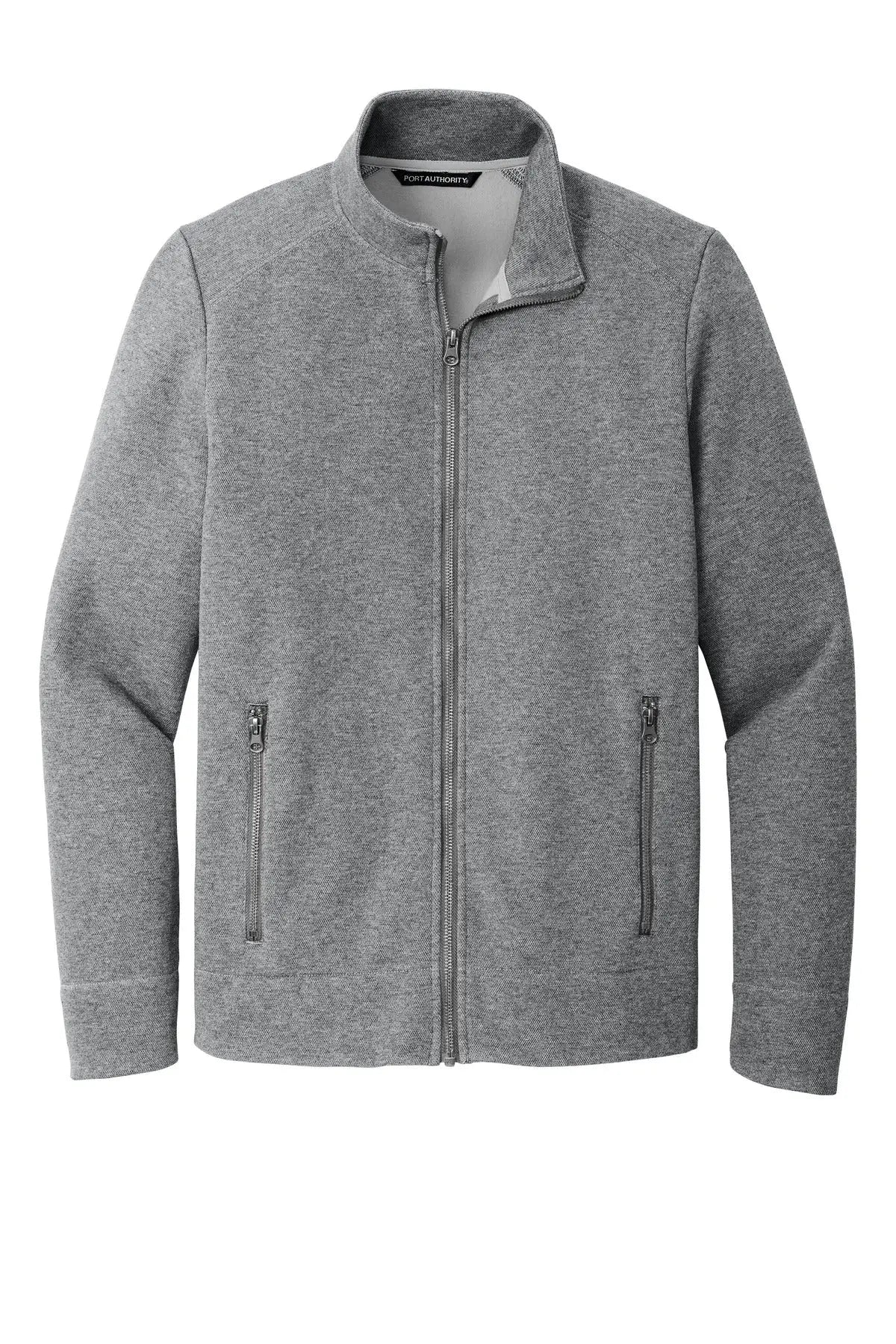 Port Authority F422 Network Fleece Jacket - Gray Heather