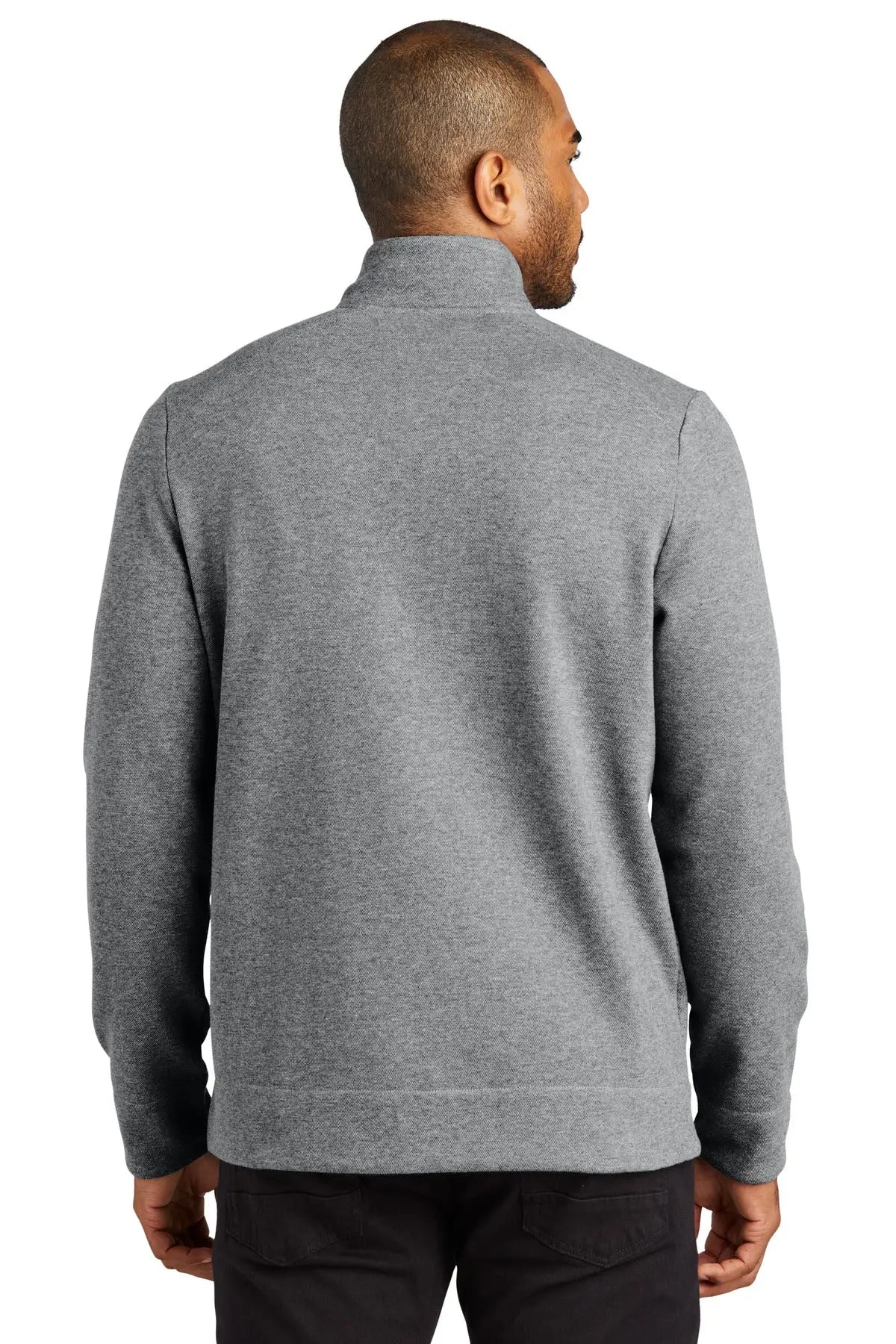 Port Authority F422 Network Fleece Jacket - Gray Heather