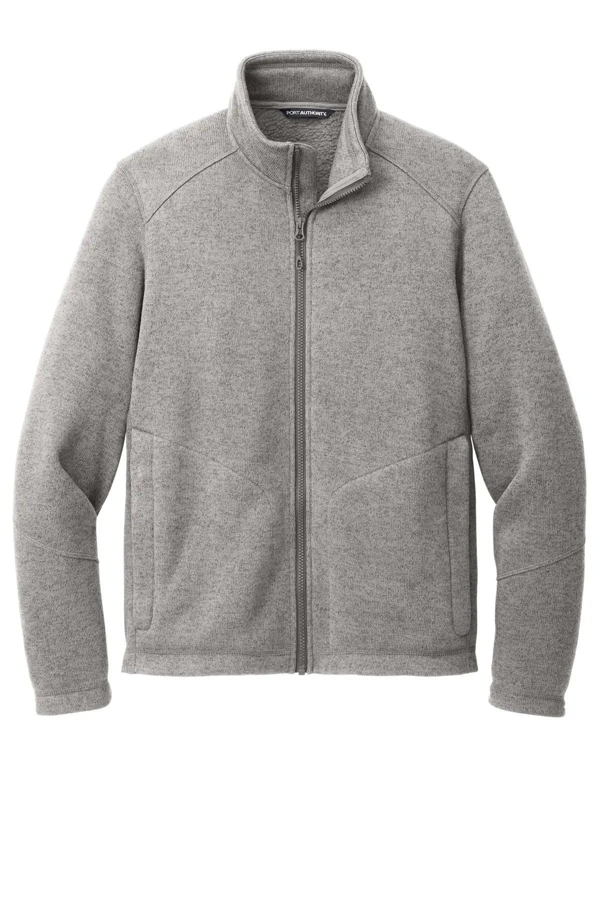 Port Authority F428 Arc Sweater Fleece Jacket - Deep Smoke Heather