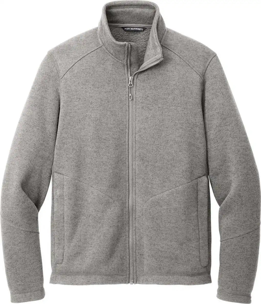 Port Authority F428 Arc Sweater Fleece Jacket - Dpsmkhthr