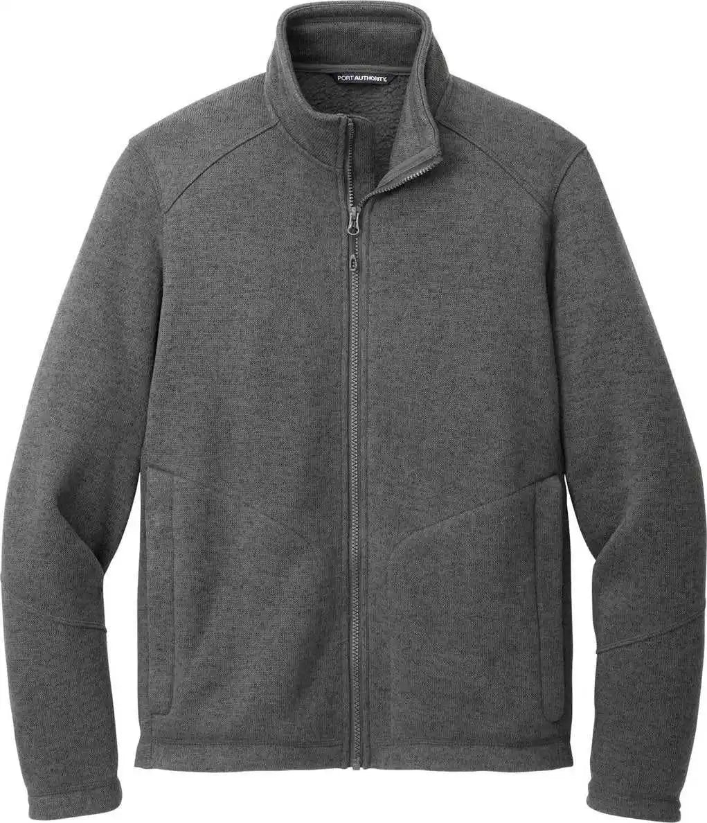 Port Authority F428 Arc Sweater Fleece Jacket - Grysmkhthr