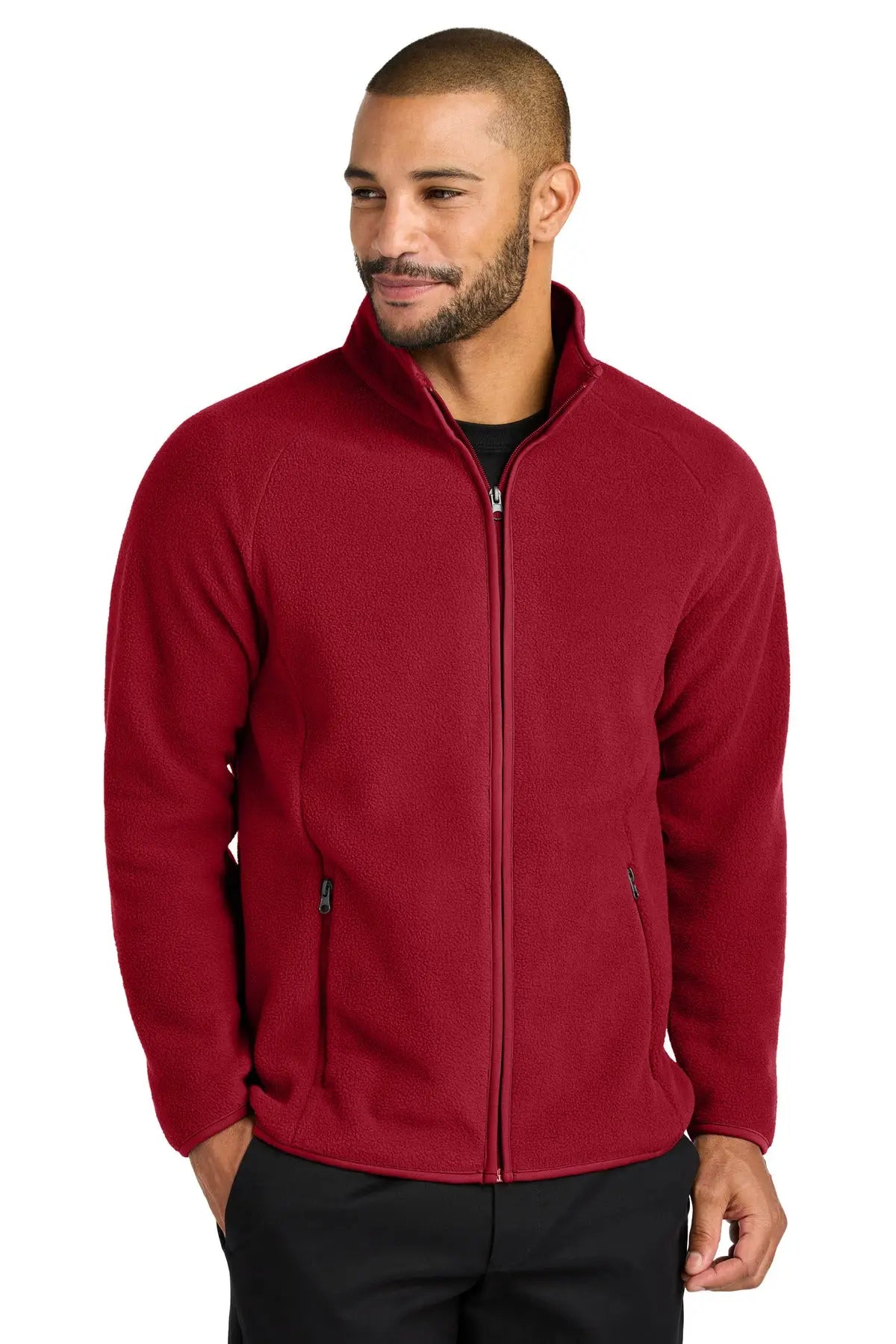 Port Authority F700 C-free Raglan Fleece - Rich Red - Adult Xs