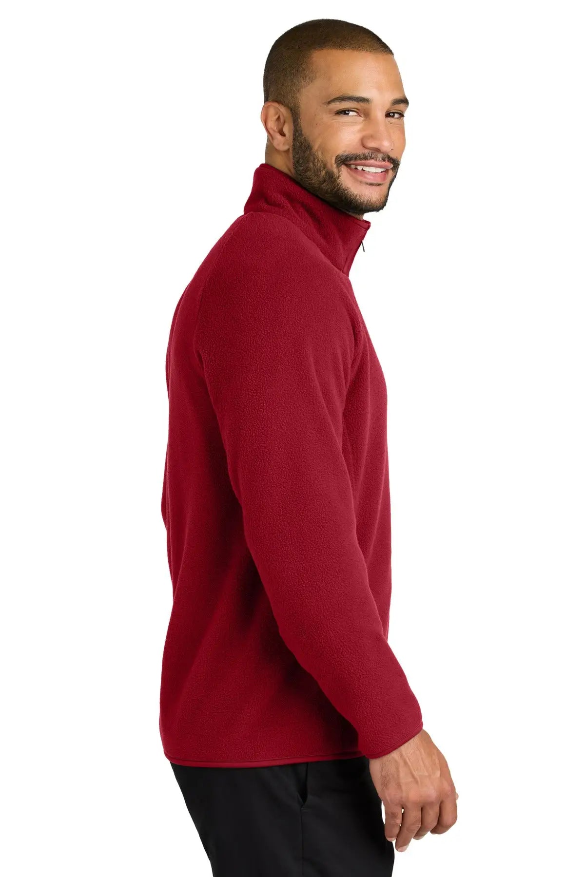 Port Authority F700 C-free Raglan Fleece - Rich Red