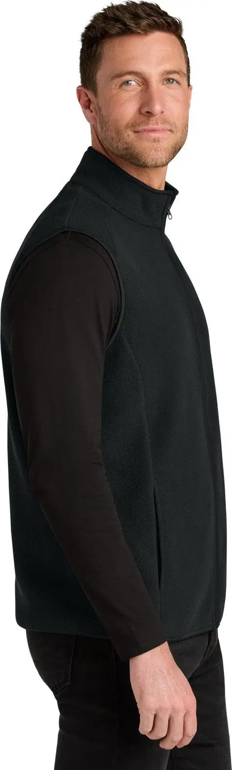 Port Authority F702 C-free Fleece Vest - Deep Black
