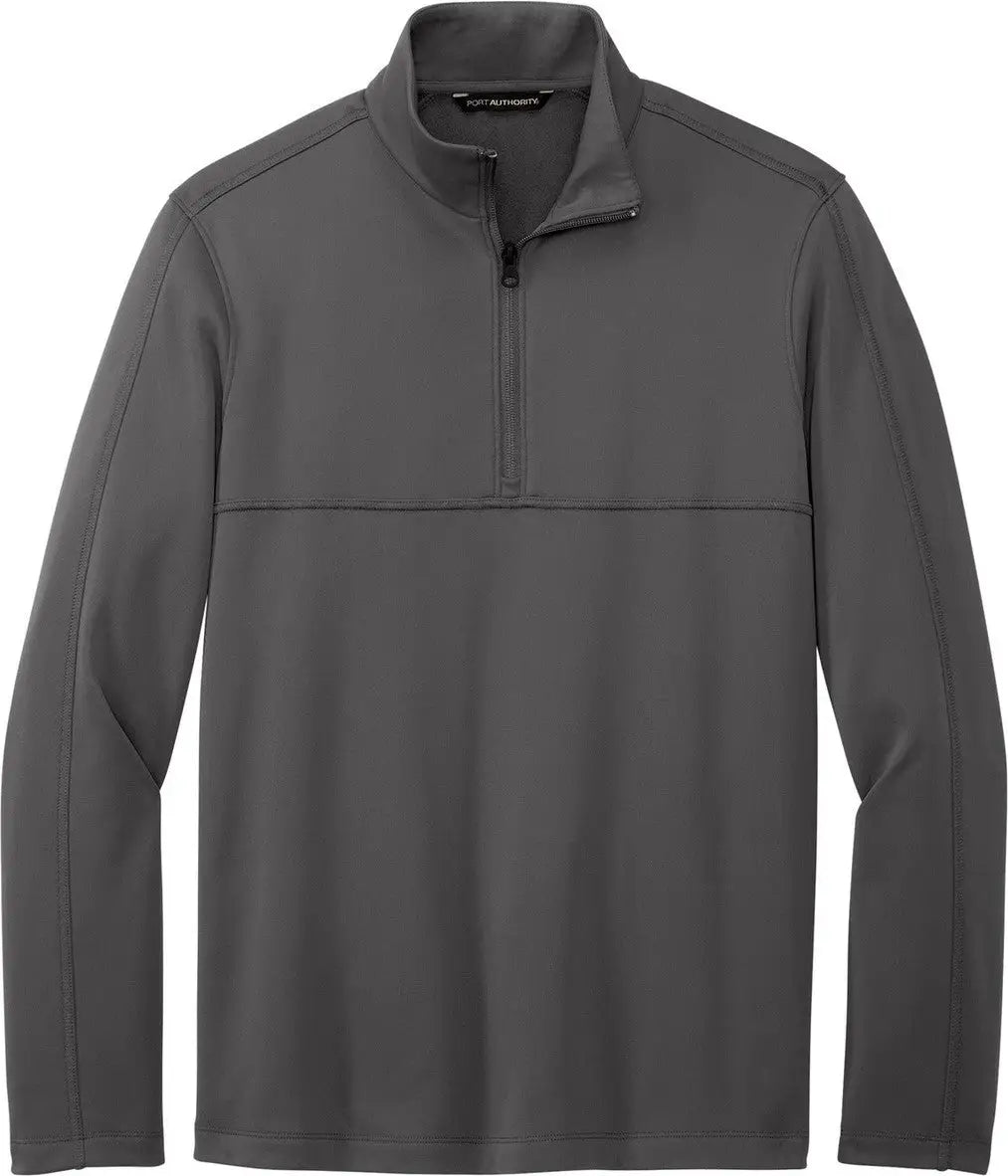 Port Authority F804 Smooth Fleece 1/4-zip - Graphite