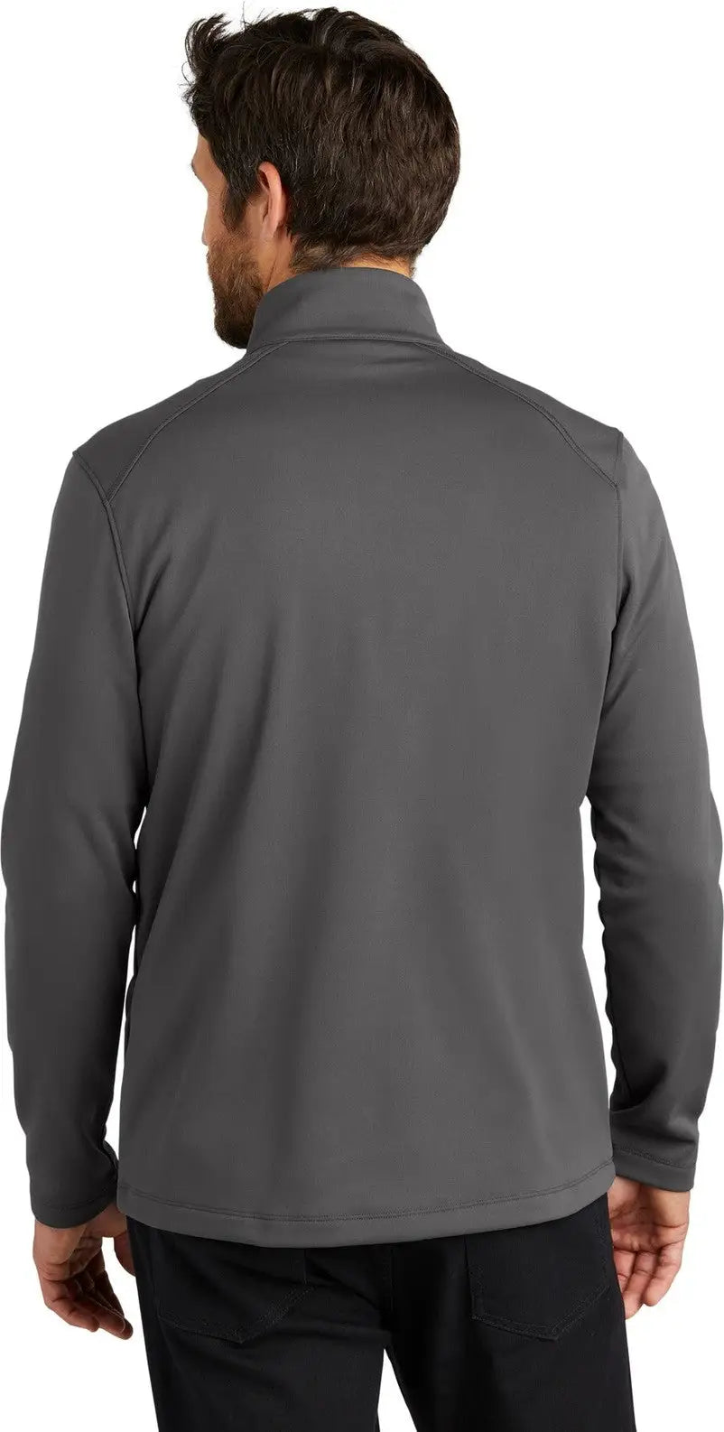 Port Authority F804 Smooth Fleece 1/4-zip - Graphite