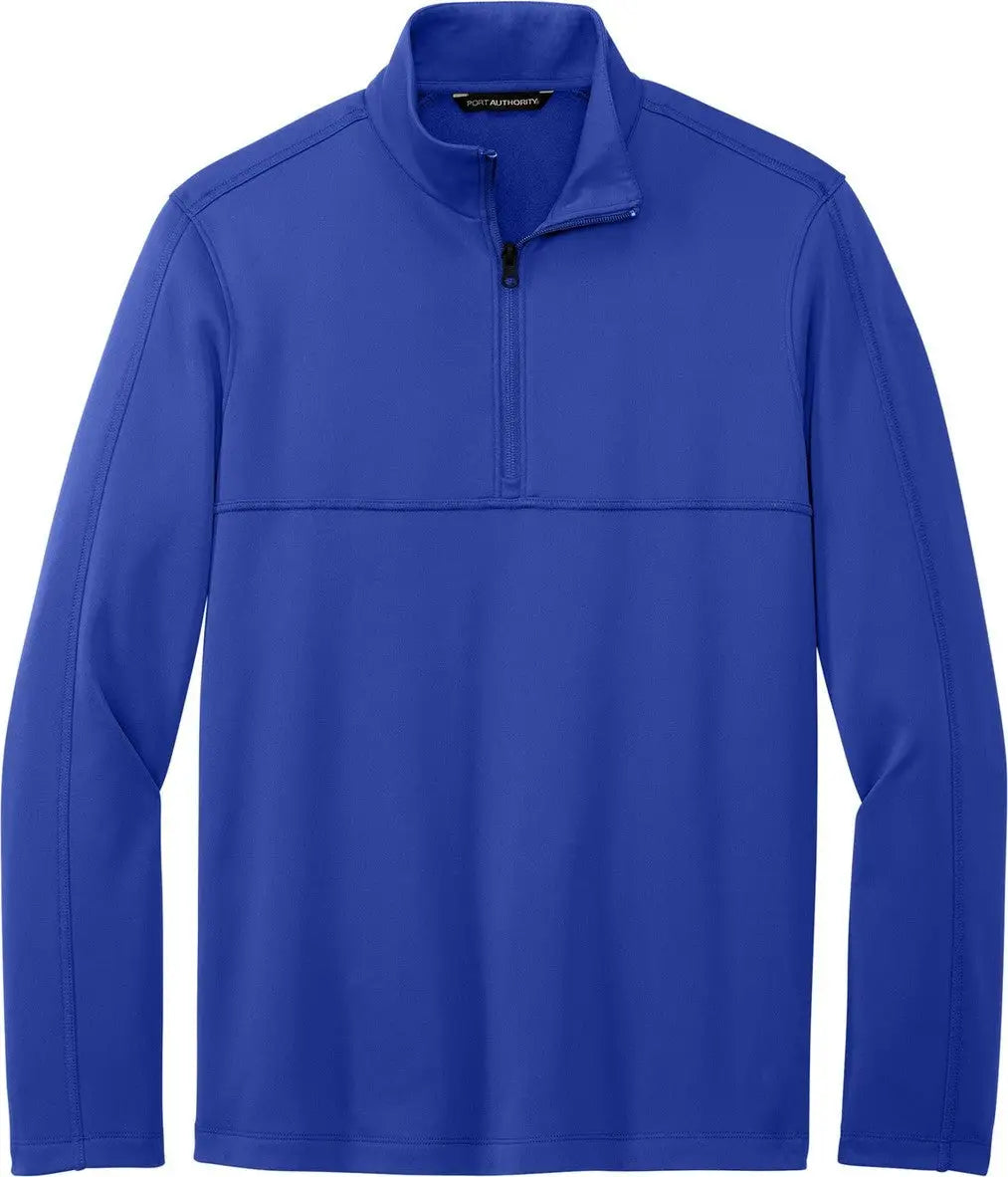 Port Authority F804 Smooth Fleece 1/4-zip - True Royal