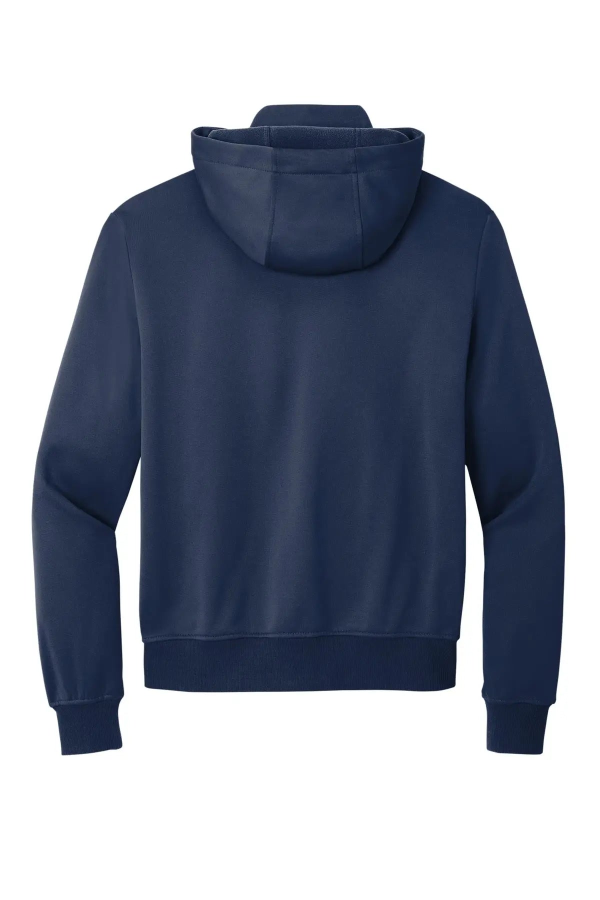 Port Authority F814 Smooth Fleece Hooded Jacket - River Blue Navy - Adult Xs