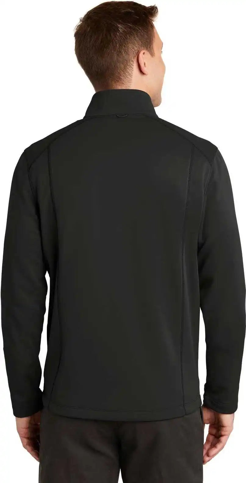 Port Authority F904 Collective Smooth Fleece Jacket Deep Black