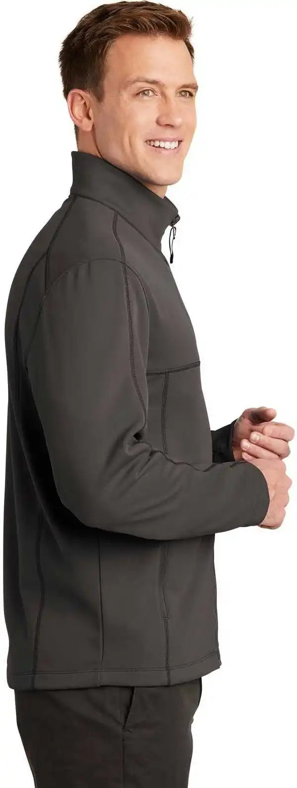 Port Authority F904 Collective Smooth Fleece Jacket Graphite