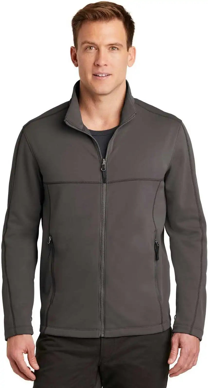 Port Authority F904 Collective Smooth Fleece Jacket - Graphite