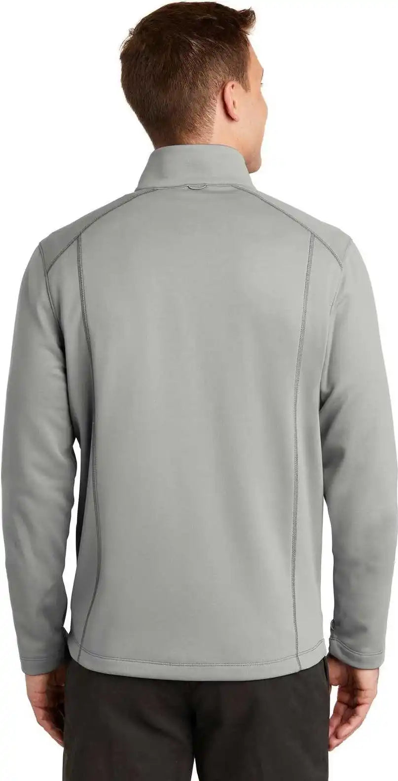 Port Authority F904 Collective Smooth Fleece Jacket - Gusty Gray