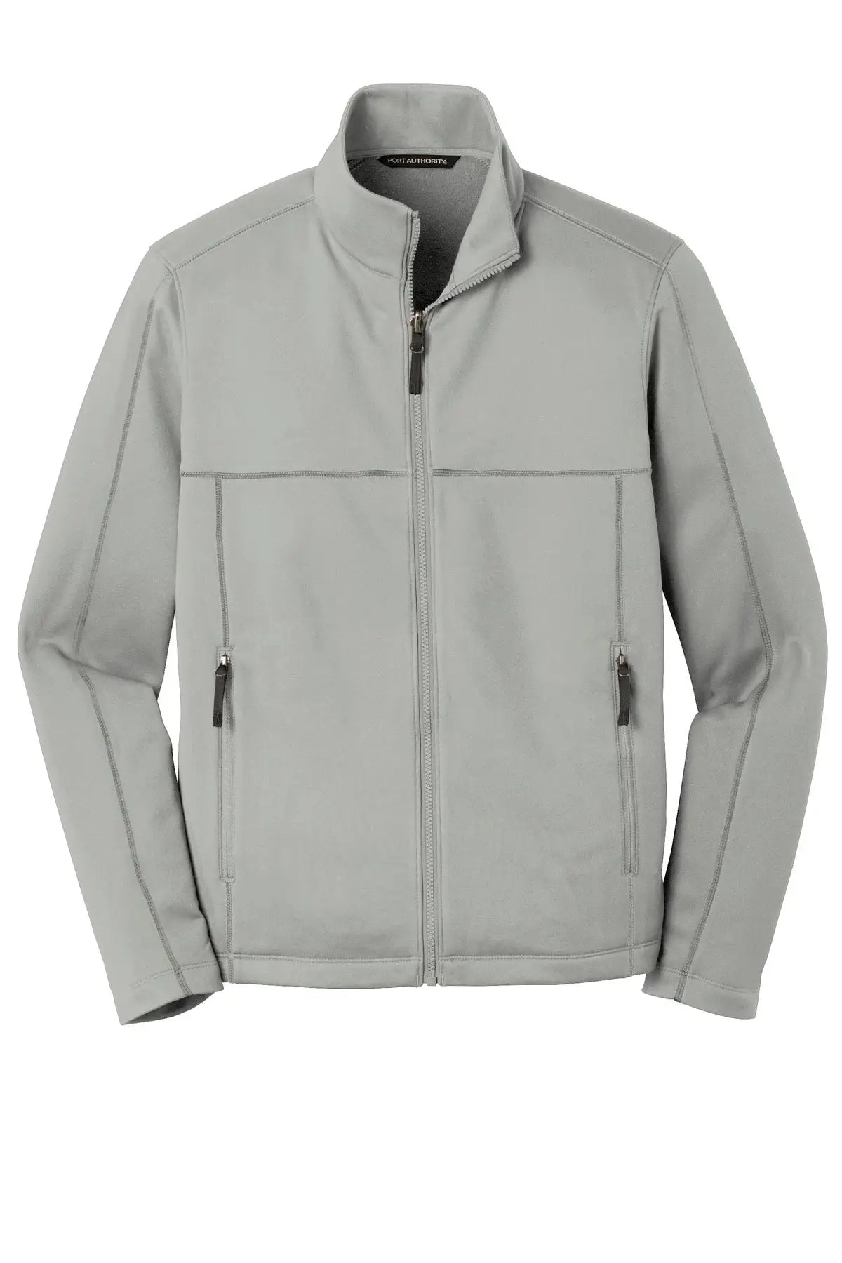 Port Authority F904 Collective Smooth Fleece Jacket - Gusty Gray