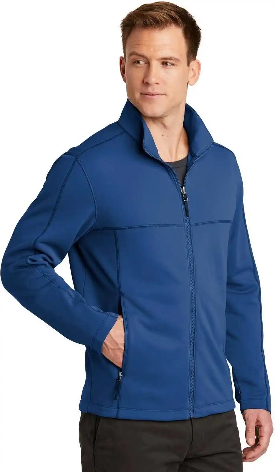 Port Authority F904 Collective Smooth Fleece Jacket Night Sky Blue