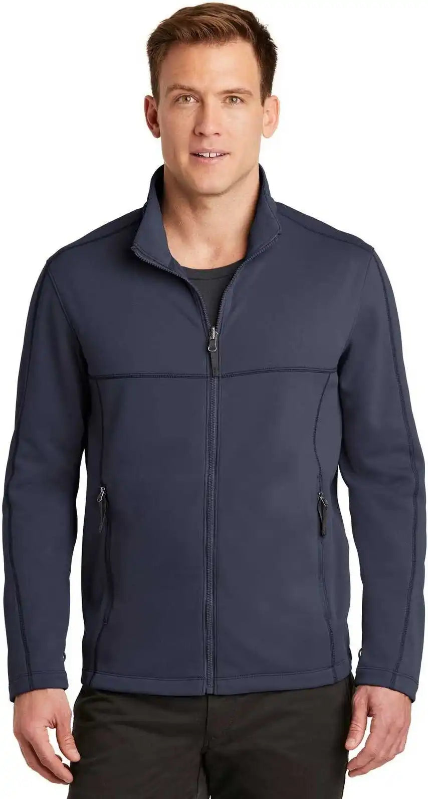 Port Authority F904 Collective Smooth Fleece Jacket River Blue Navy