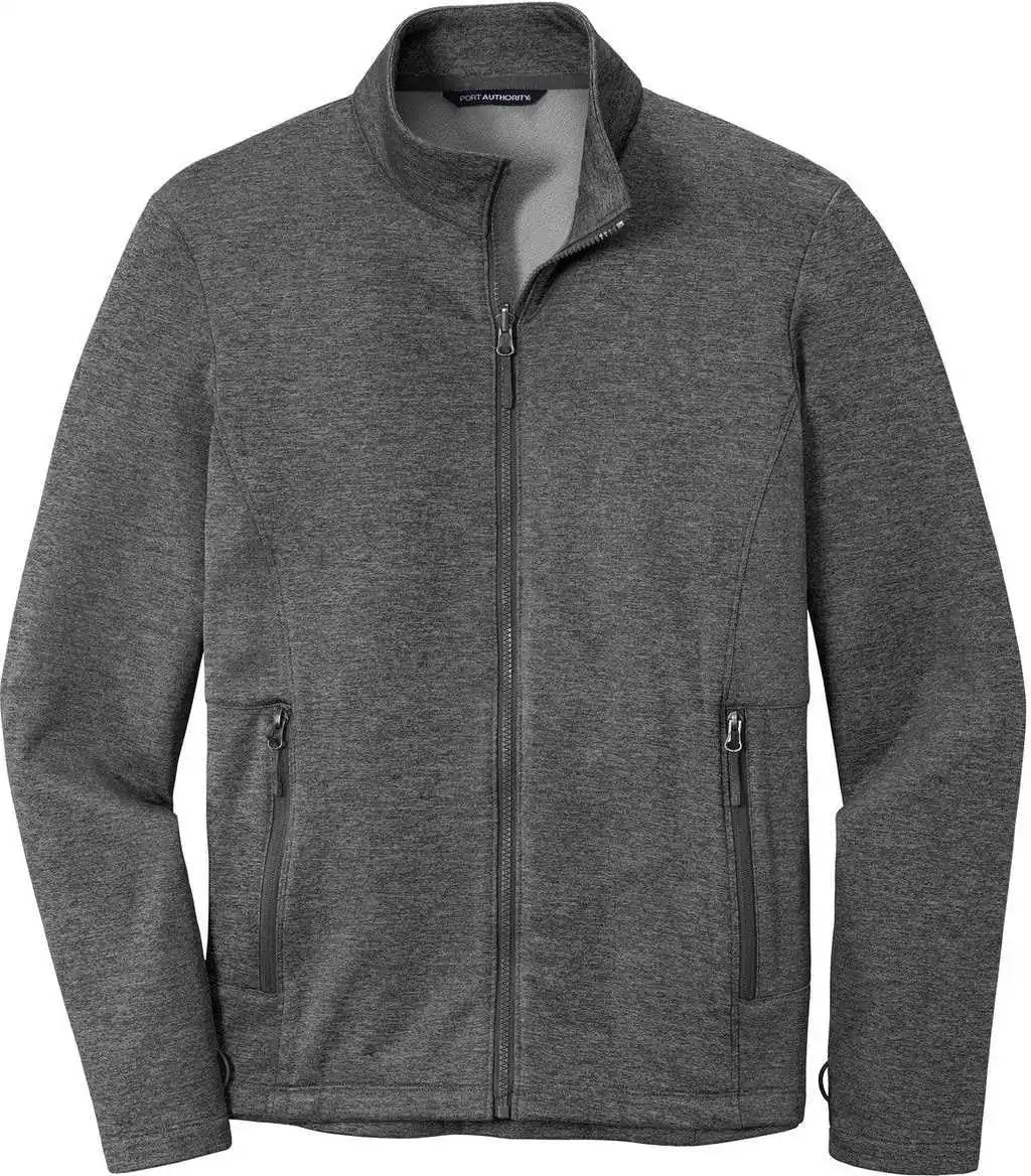 Port Authority F905 Collective Striated Fleece Jacket Sterling Gray Heather