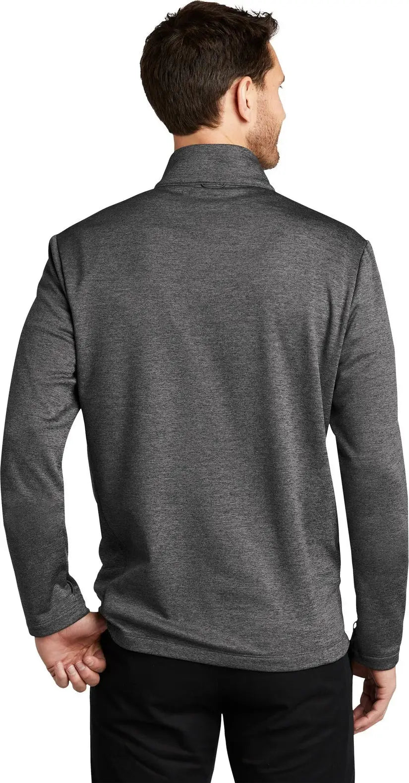 Port Authority F905 Collective Striated Fleece Jacket - Sterling Gray Heather