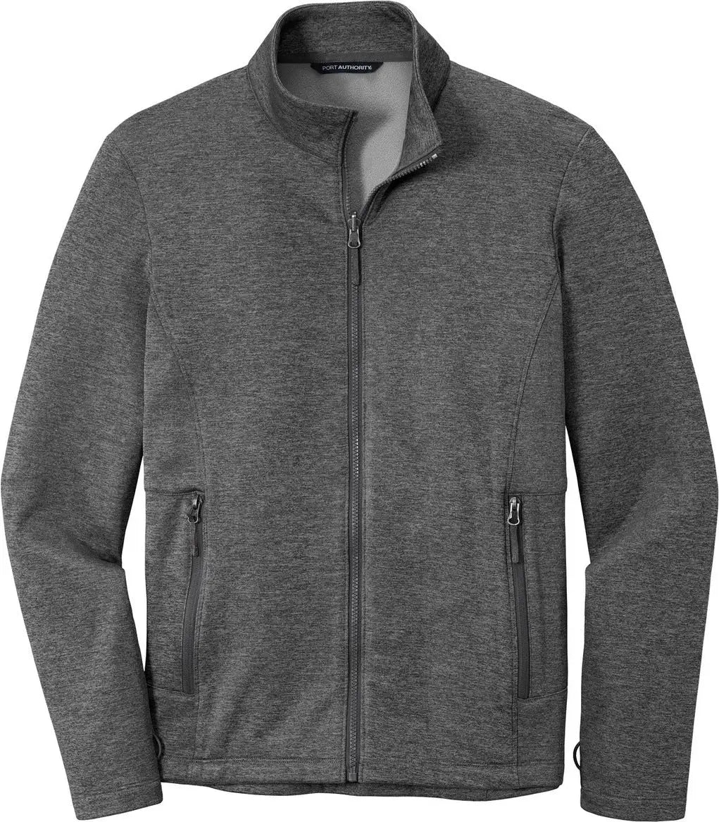 Port Authority F905 Collective Striated Fleece Jacket - Sterling Gray Heather
